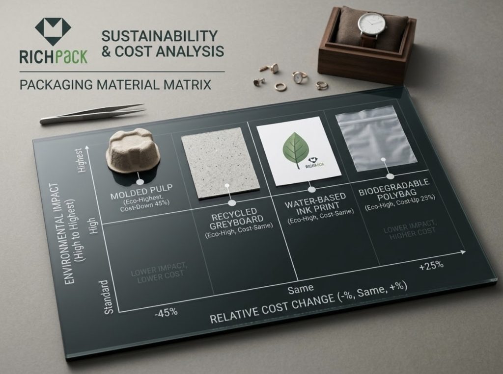 How to Reduce Jewelry Packaging Costs Without Cheapening Your Brand - What Sustainable Alternatives Actually Perform Well