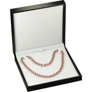 Black Leather Jewelry Box | Custom Luxury Packaging by Richpack | Jewelry Packaging Wholesale - black leather jewelry box 3