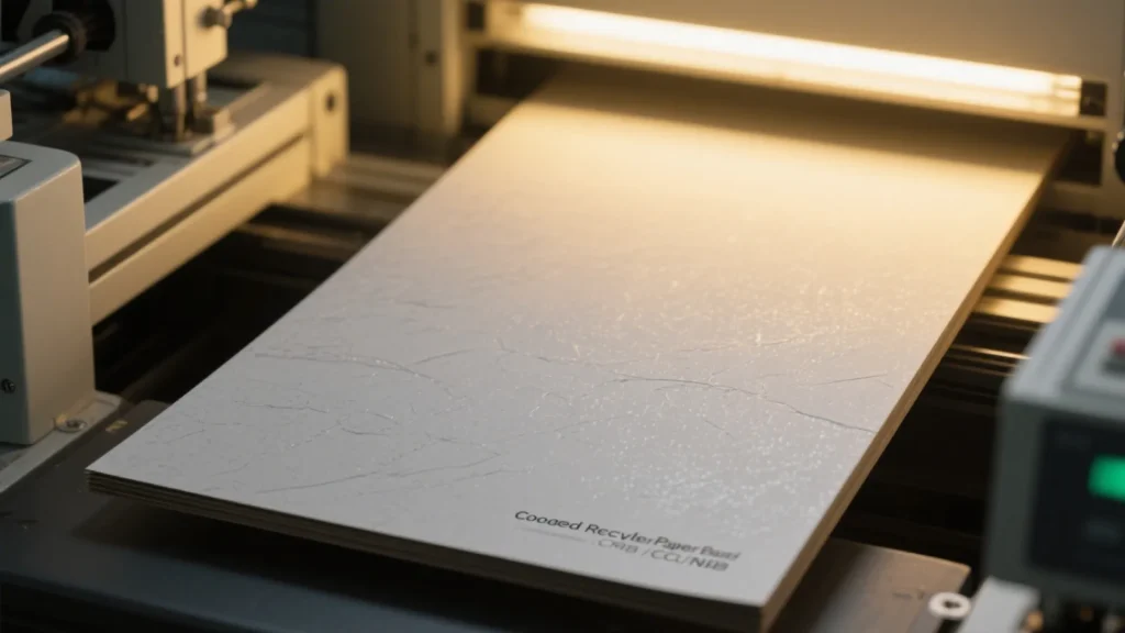 The Definitive Guide to Paperboard Grades for Packaging - coated recycled paperboard