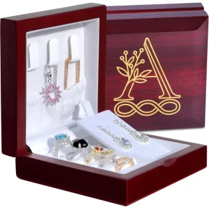 Engraved Travel Jewelry Case: Personalized Elegance Wherever You Go - custom engraved jewelry box 1