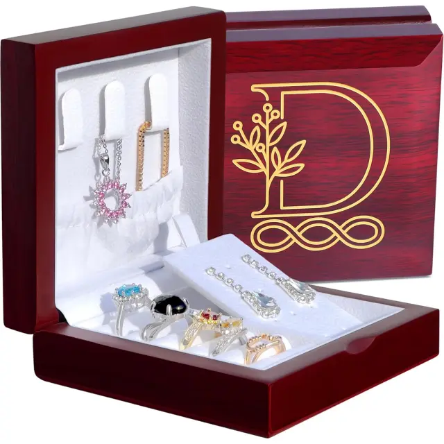 Engraved Travel Jewelry Case: Personalized Elegance Wherever You Go - custom engraved jewelry box 4