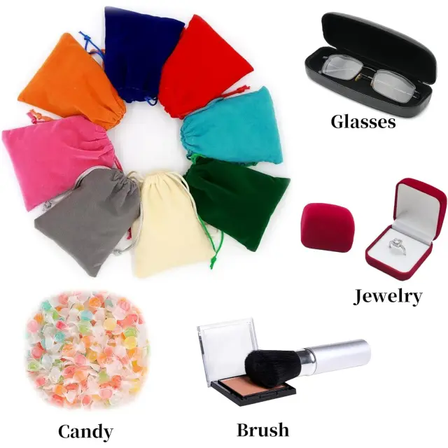 Jewelry Box with Name – Custom White Wooden Jewelry Box | Richpack - custom velvet bags 2