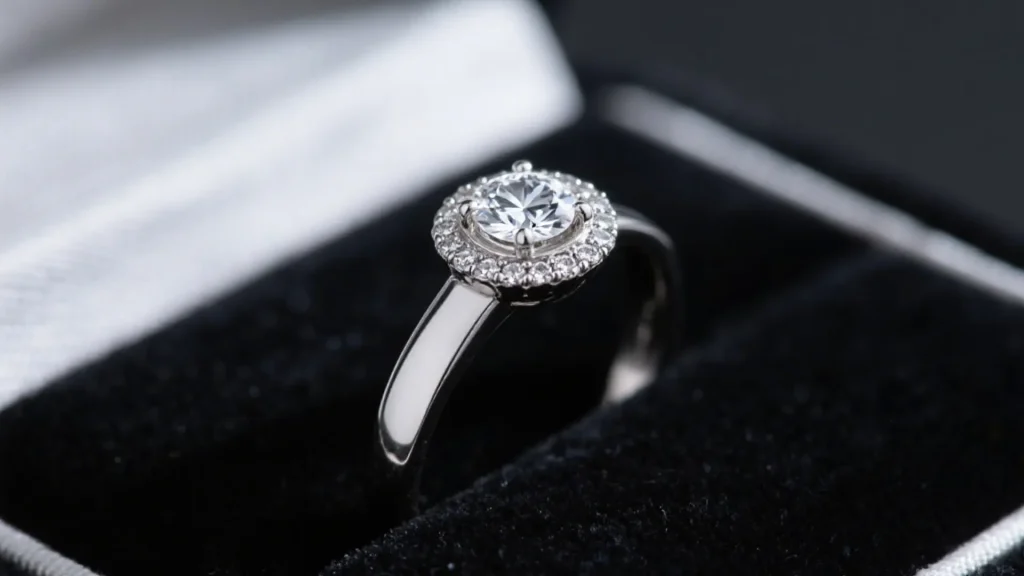 diamond ring in richpack jewelry box
