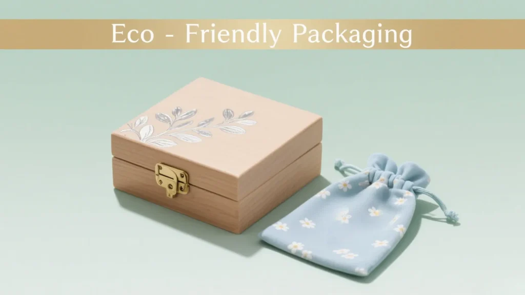 eco friendly packaging jewelry set