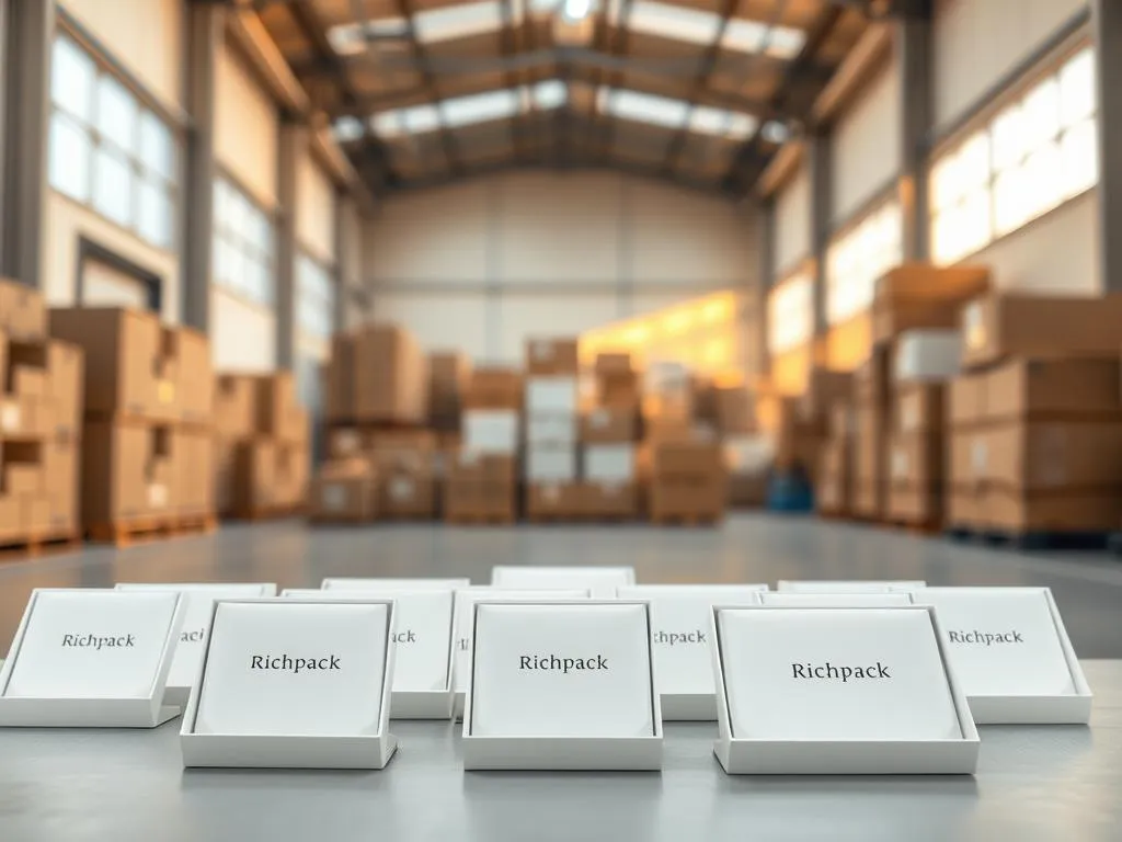 factory warehouse white gift boxes bulk