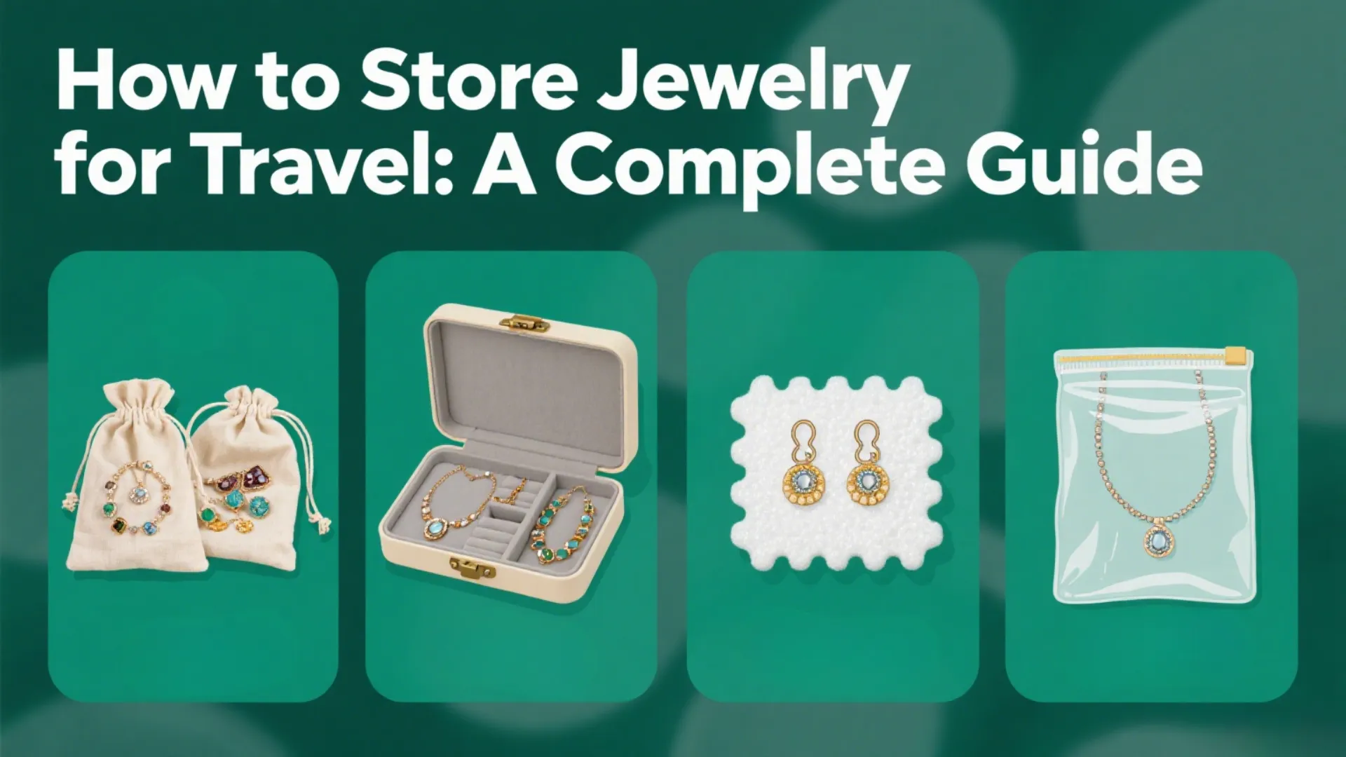 how to store jewelry for travel guide
