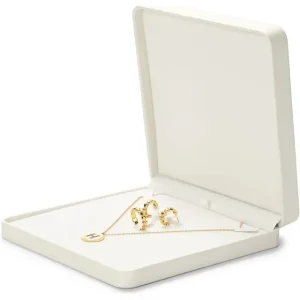 Leather Jewelry Organizer Light Blue | Custom Travel Jewelry Case – Richpack - large leather jewellery box