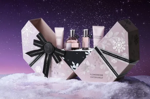 luxury christmas cosmetic gift set box