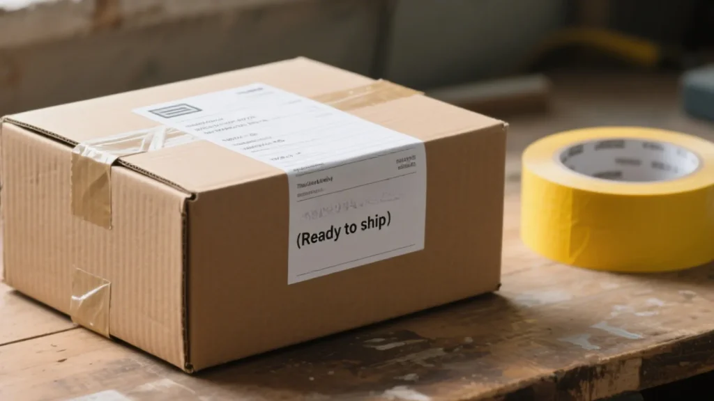 packaged parcel ready to ship richpack