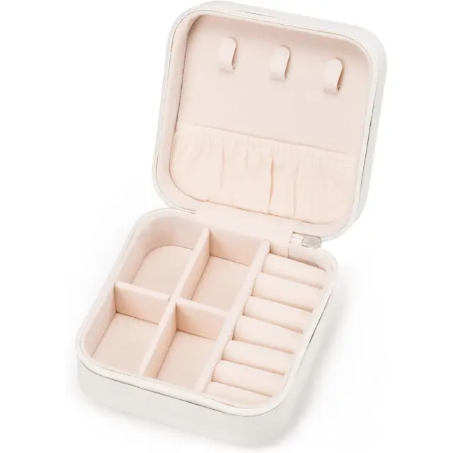 Engraved Travel Jewelry Case: Personalized Elegance Wherever You Go - personalized jewelry box for women 4