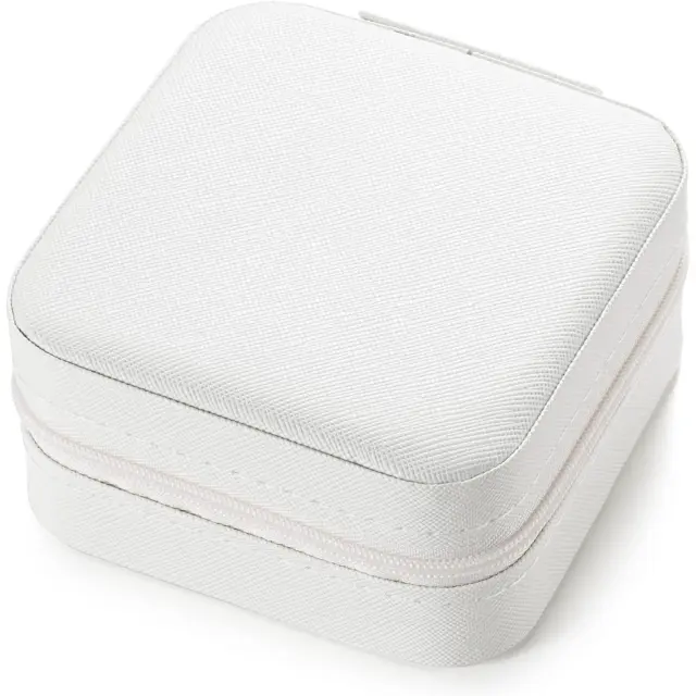Engraved Travel Jewelry Case: Personalized Elegance Wherever You Go - personalized jewelry box for women 5