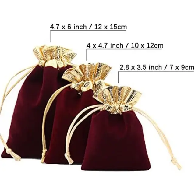 Personalized Velvet Bags | Custom Jewelry Pouches – Richpack - personalized velvet bags 2