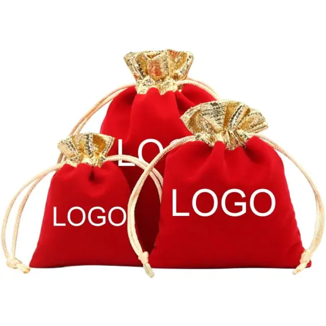 Personalized Velvet Bags | Custom Jewelry Pouches – Richpack - personalized velvet bags 5