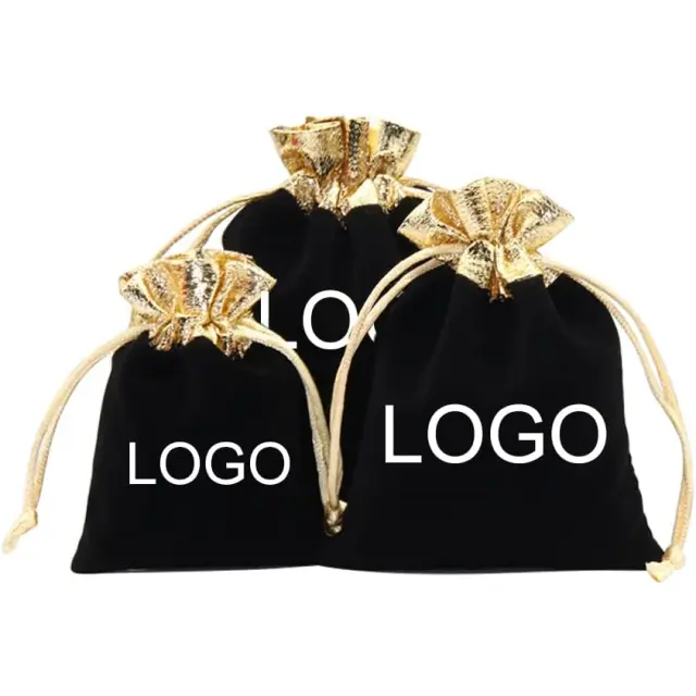 Personalized Velvet Bags | Custom Jewelry Pouches – Richpack - personalized velvet bags
