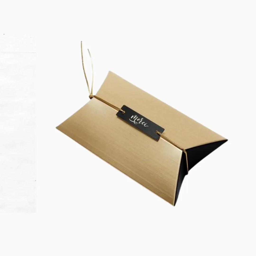 pillow gift box and die cutting