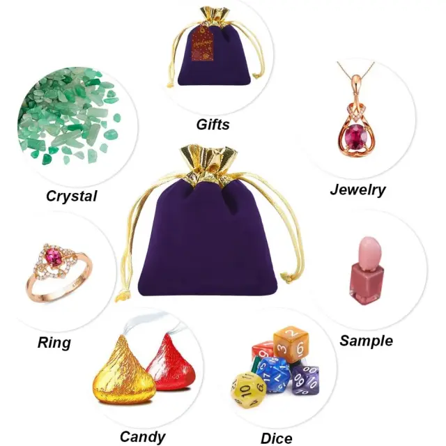 Small Bags for Jewellery | Custom Jewelry Pouches – Richpack - small bags for jewellery 5