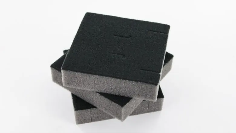 stacked black jewelry boxes insert minimalist