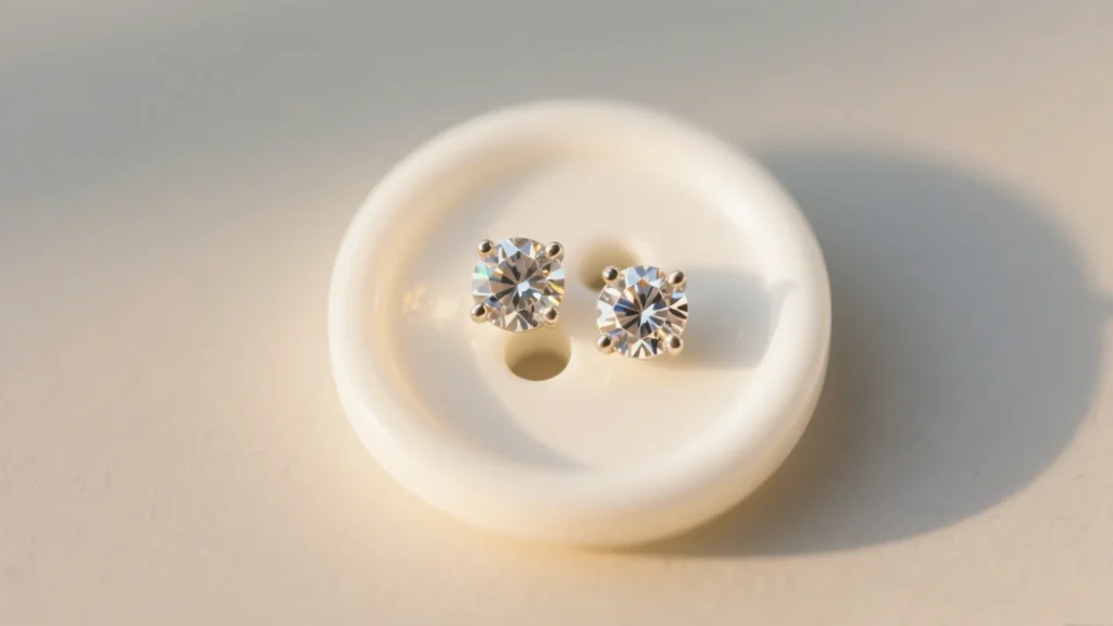 travel jewelry earring button hack