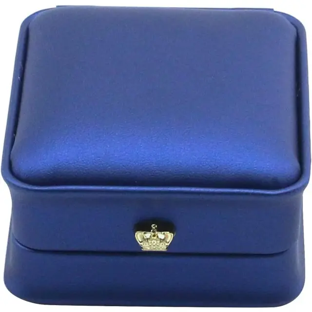 Leather Jewelry Organizer Light Blue | Custom Travel Jewelry Case – Richpack - womens leather jewelry box 1