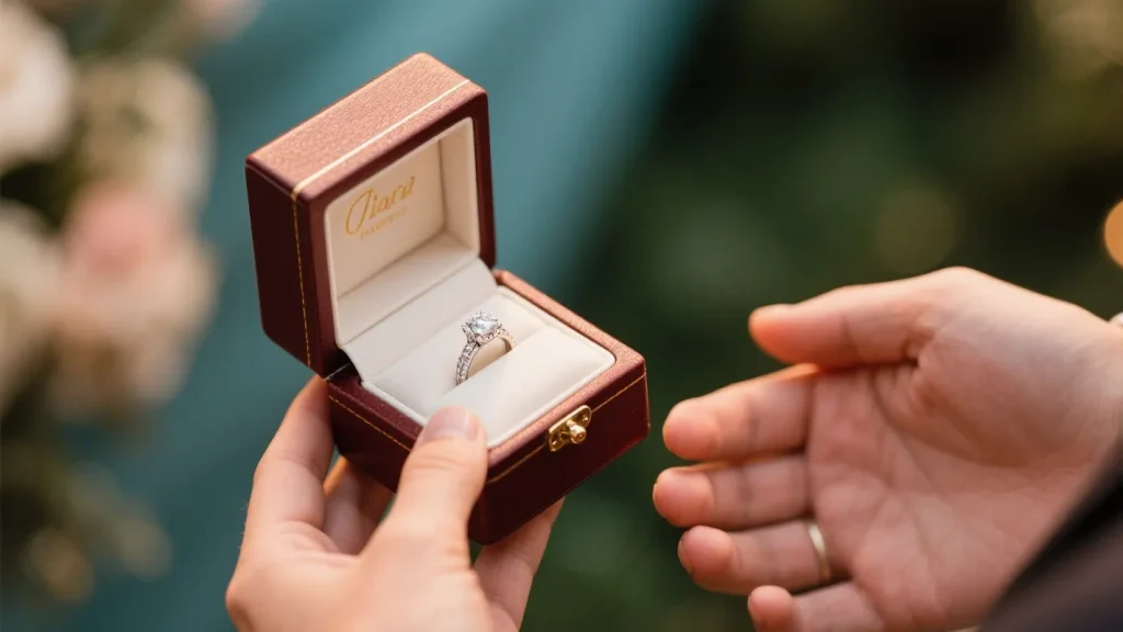 Guide to Engagement Ring Box Ideas: 20 Styles to Make Your Proposal Unforgettable - Handcrafted Engagement Ring Casket