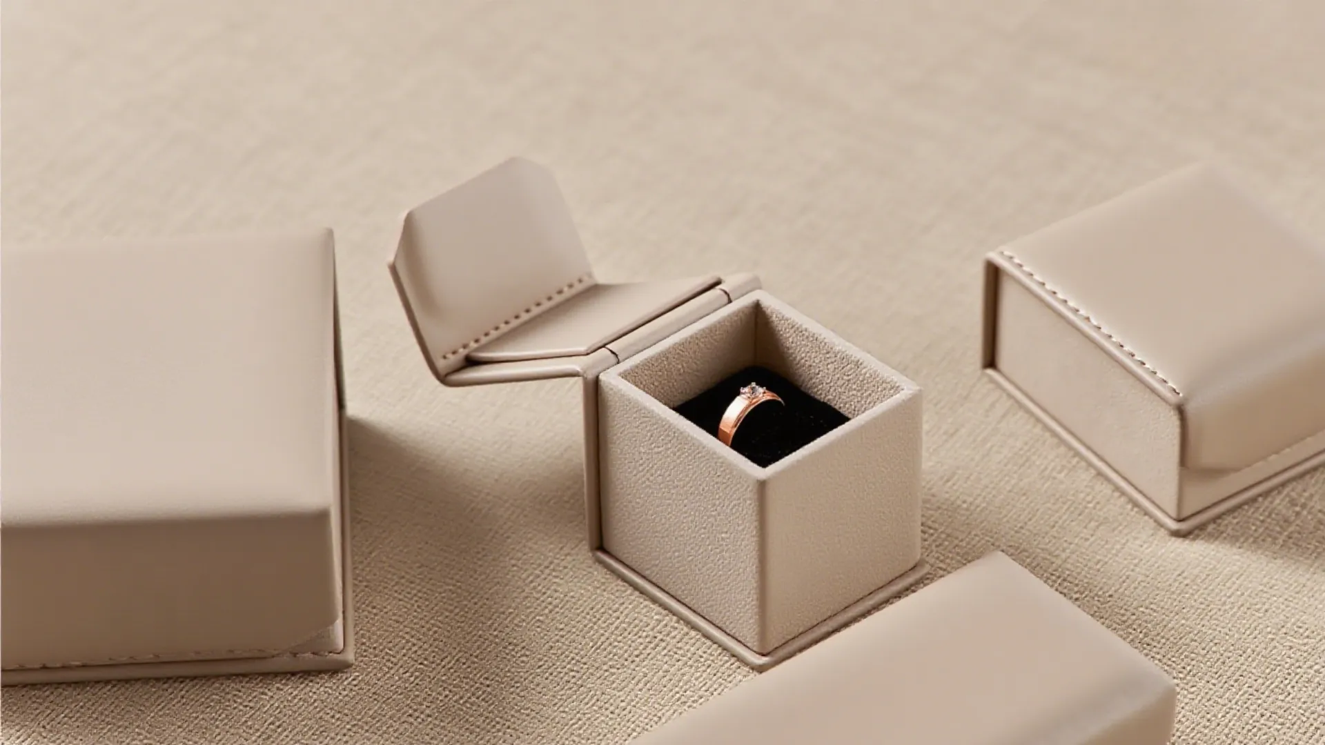 Ring Box for Jewelry Storage