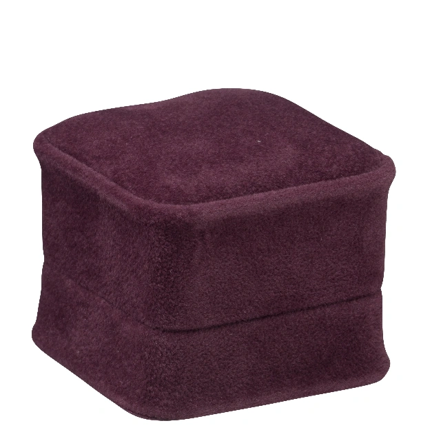Burgundy Suede Earring Box | Custom Jewelry Packaging – Richpack - Suede Earring Box 3