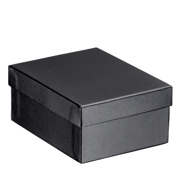 Black Suede Ring Box | Custom Jewelry Packaging – Richpack - Suede Pendant Earring Box 5