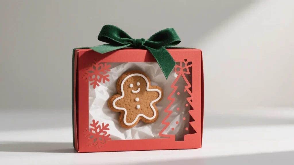 adorned cookie paper gift box packaging halloween