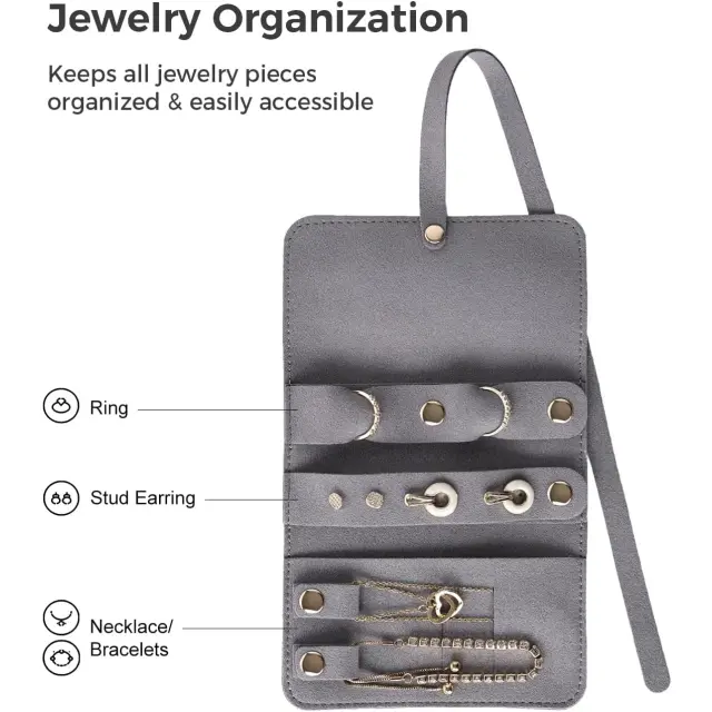 Bespoke Custom Jewelry Pouches for Protecting Your Jewelry | Customized Pouch Design - earring travel bag 2