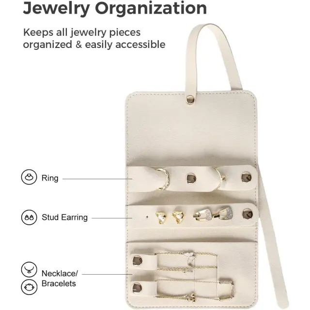 Bespoke Custom Jewelry Pouches for Protecting Your Jewelry | Customized Pouch Design - earring travel bag 6