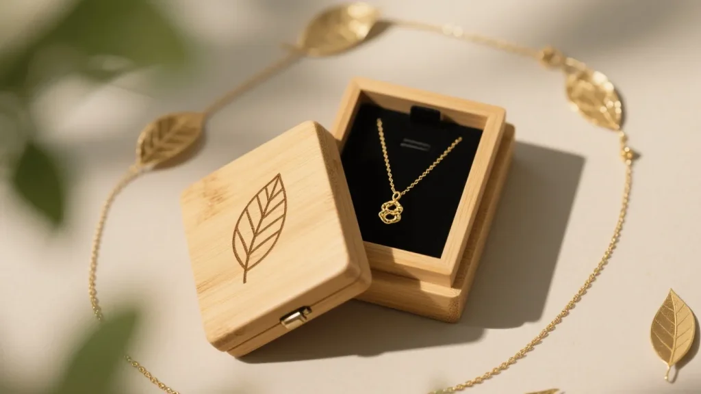 engraved pattern jewelry box