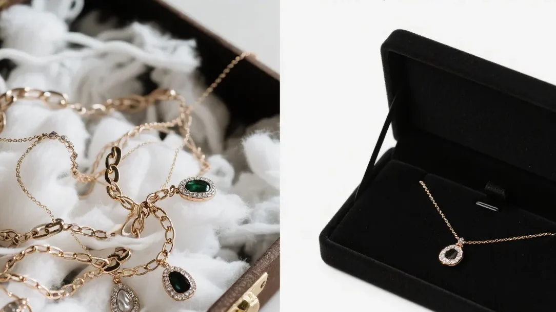 foam inserts jewelry box multi necklace display