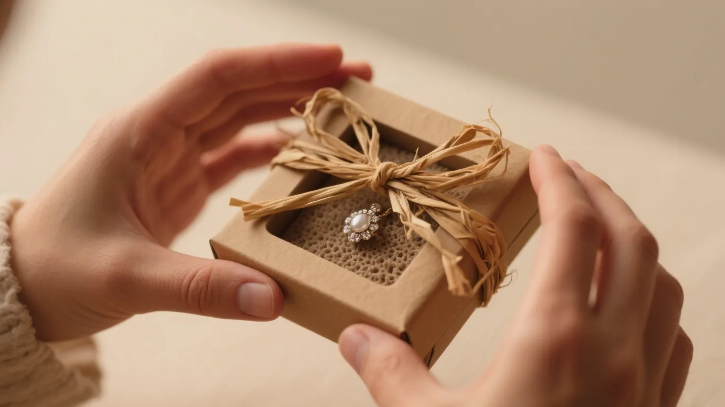hand held small jewelry box