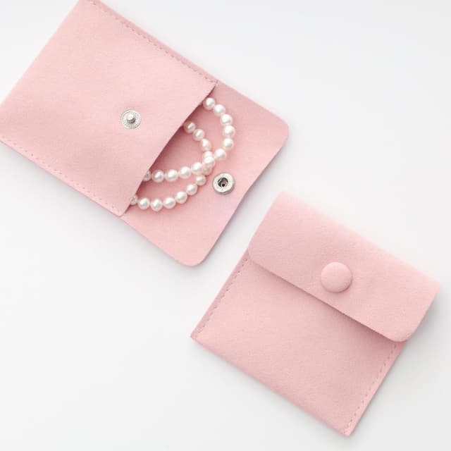 Small Jewelry Pouch Purple PU | Custom Jewelry Packaging – Richpack - jewelry bags bulk 5