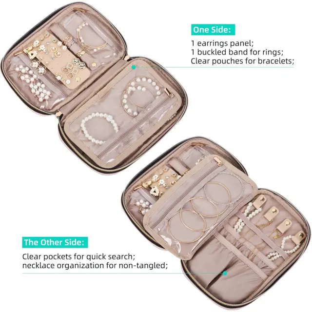 Bespoke Custom Jewelry Pouches for Protecting Your Jewelry | Customized Pouch Design - jewelry organizer bag 4