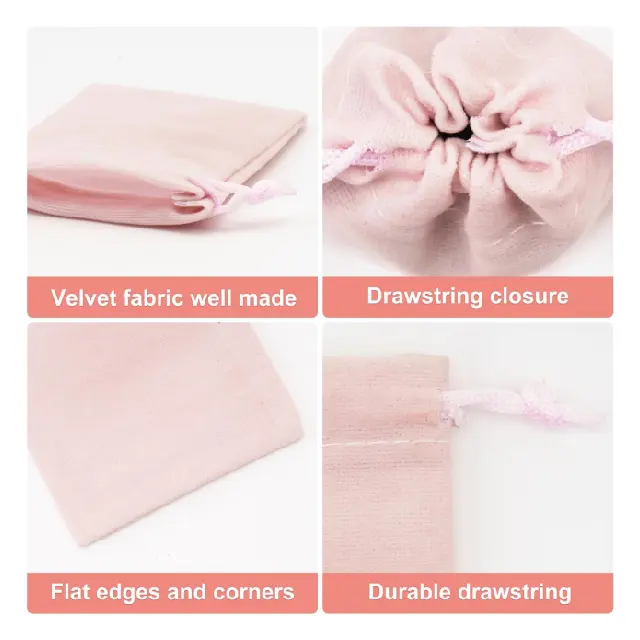Small Jewellery Gift Bags | Orange Polyester Transitional Packaging – Richpack - jewelry packaging pouches 3