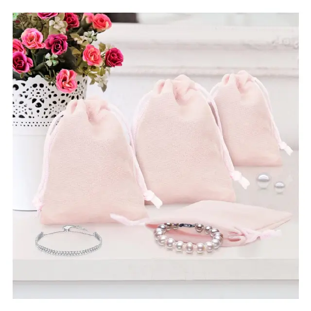 Small Jewellery Gift Bags | Orange Polyester Transitional Packaging – Richpack - jewelry packaging pouches 4