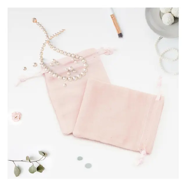 Small Jewellery Gift Bags | Orange Polyester Transitional Packaging – Richpack - jewelry packaging pouches 5