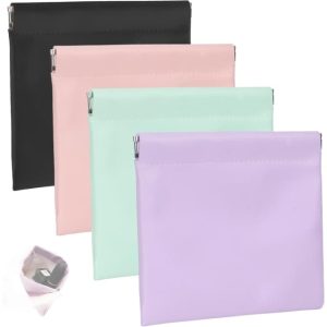 Small Jewelry Pouch Purple PU | Custom Jewelry Packaging – Richpack - jewelry pouches wholesale 4