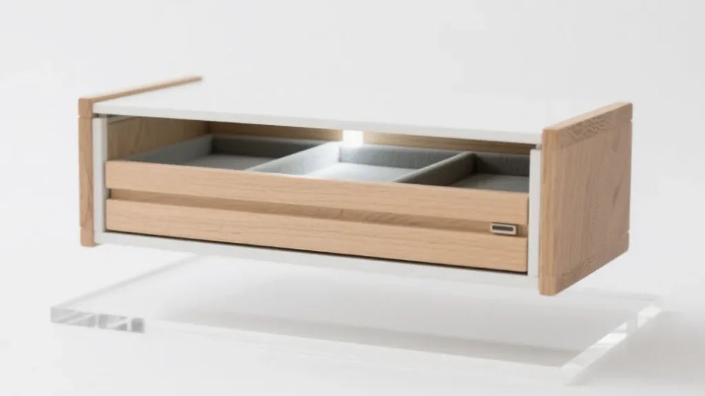 long rectangular wooden jewelry box
