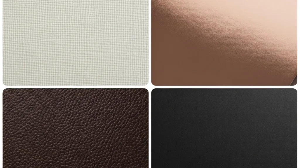 luxury jewelry box texture swatch set