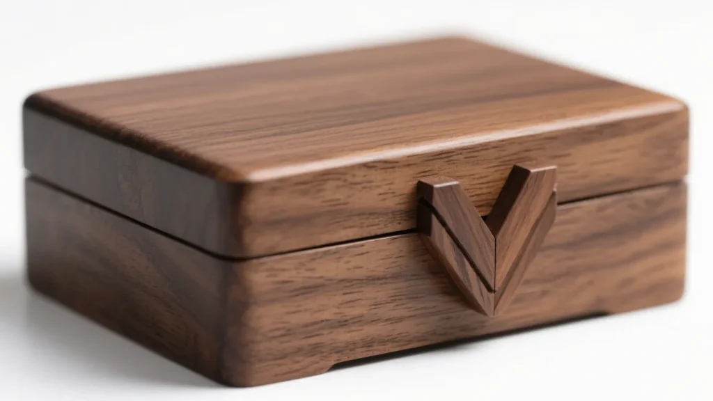 men jewelry box solid wood engraved design
