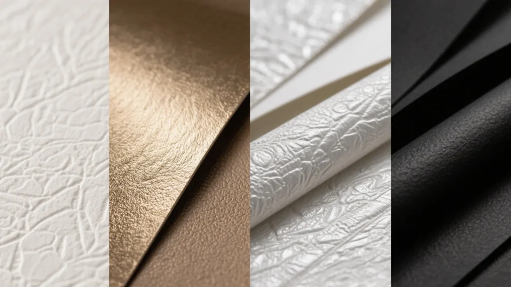 premium jewelry box specialty paper textures