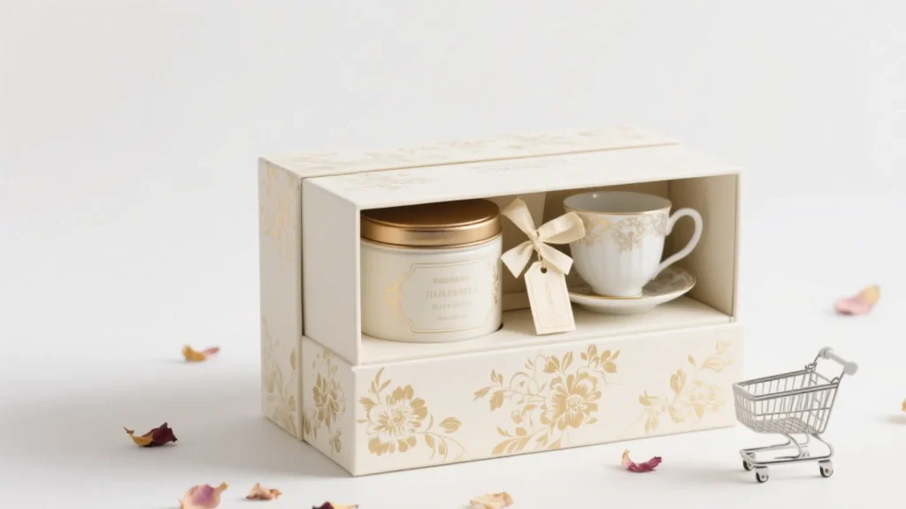 richpack floral tea set women box
