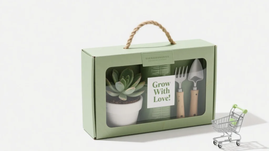 richpack green plant womens picnic box