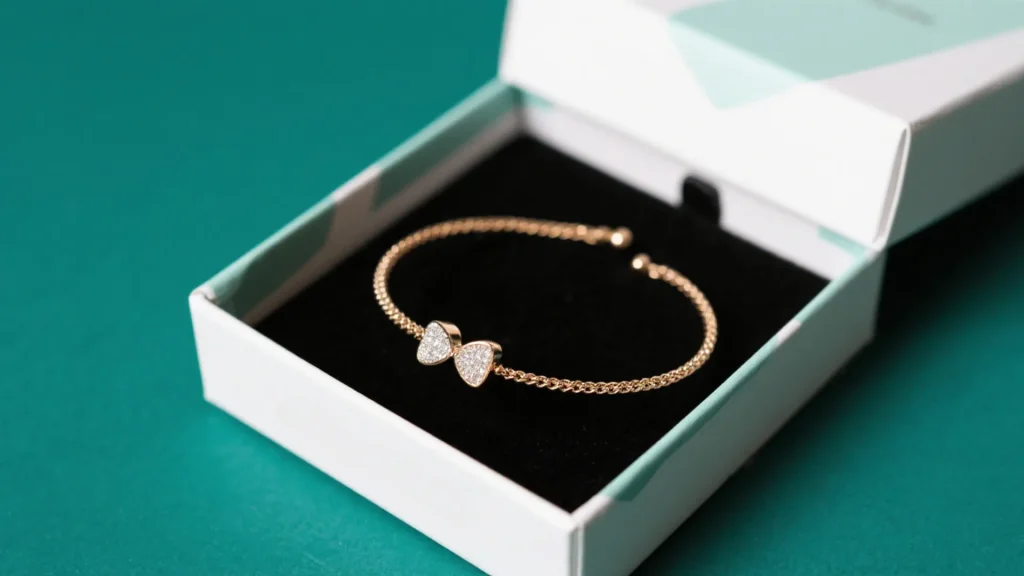 richpack minimalist cardboard bracelet packaging