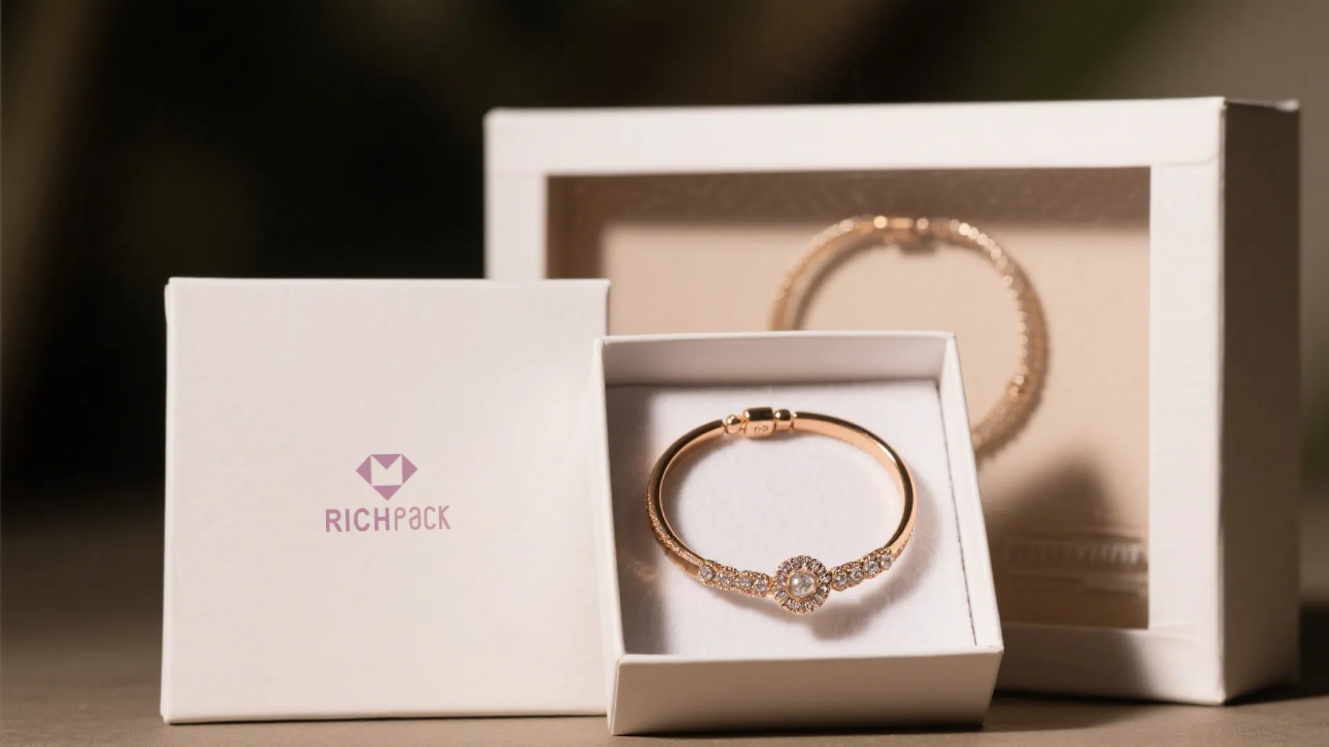 richpack personalized bracelet gift boxes