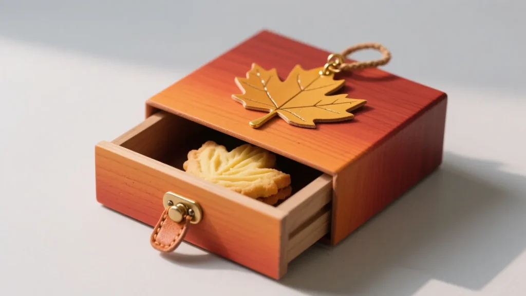 sliding drawer cookie paper gift box packaging