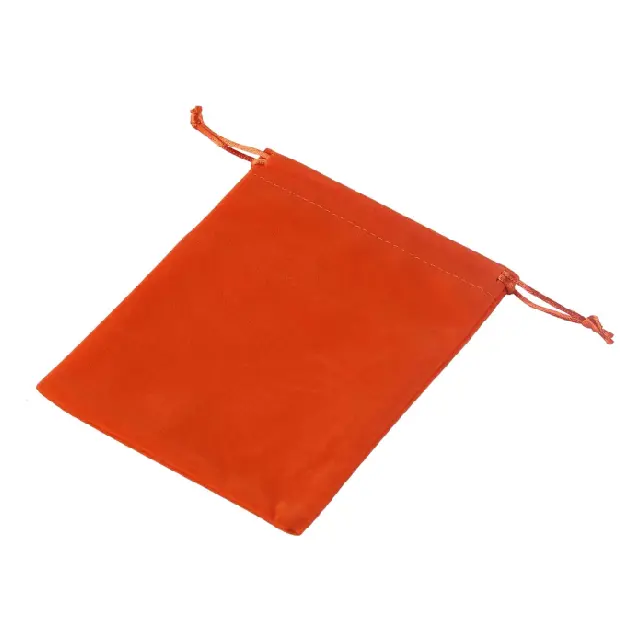 Small Jewellery Gift Bags | Orange Polyester Transitional Packaging – Richpack - small jewellery gift bags 3