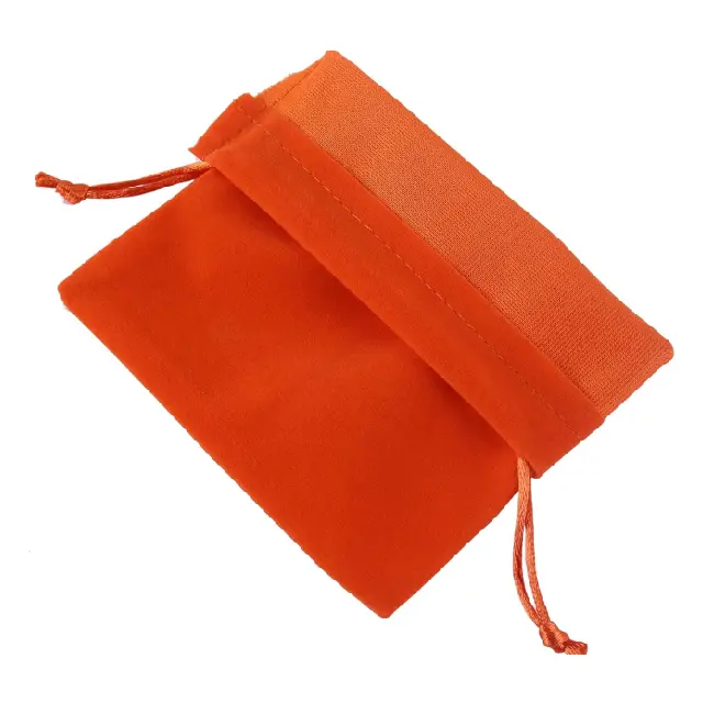 Small Jewellery Gift Bags | Orange Polyester Transitional Packaging – Richpack - small jewellery gift bags 5